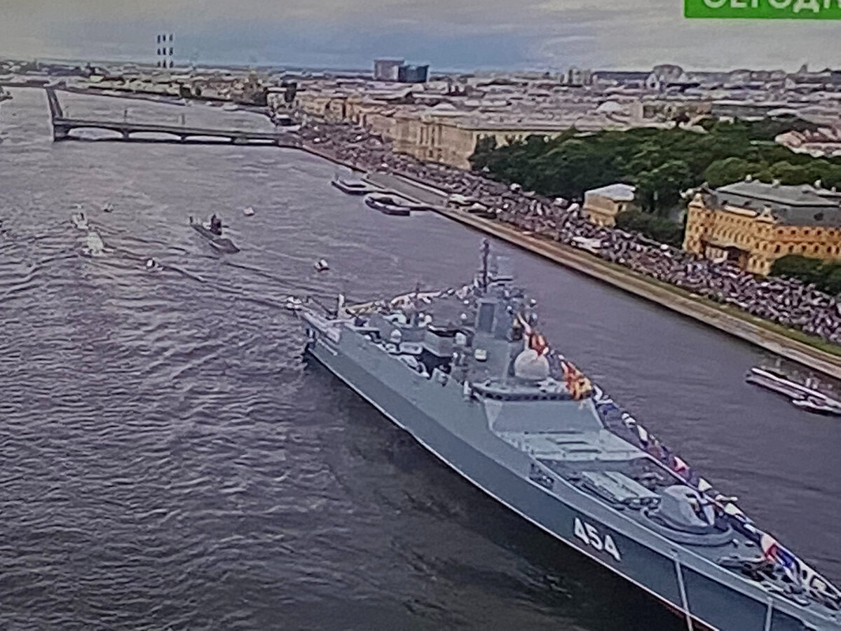 Парад ВМФ в СПб-2022