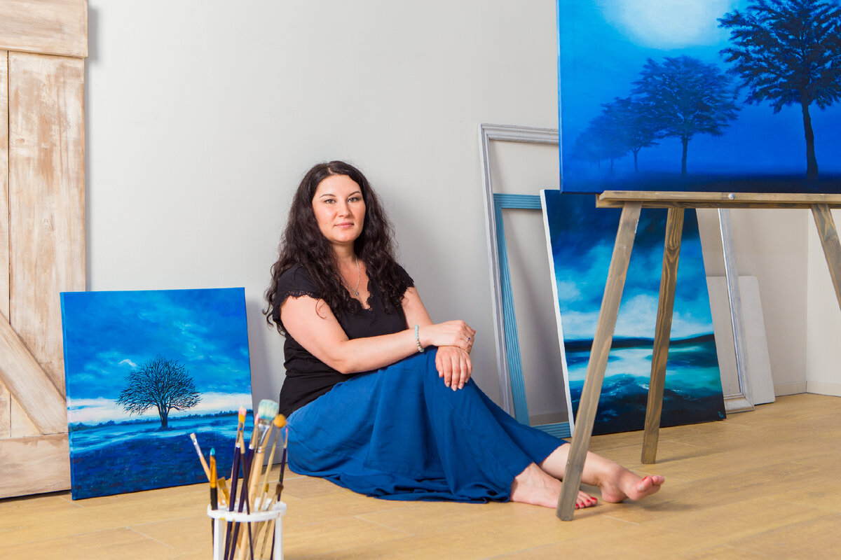 Художница Динара Аристо