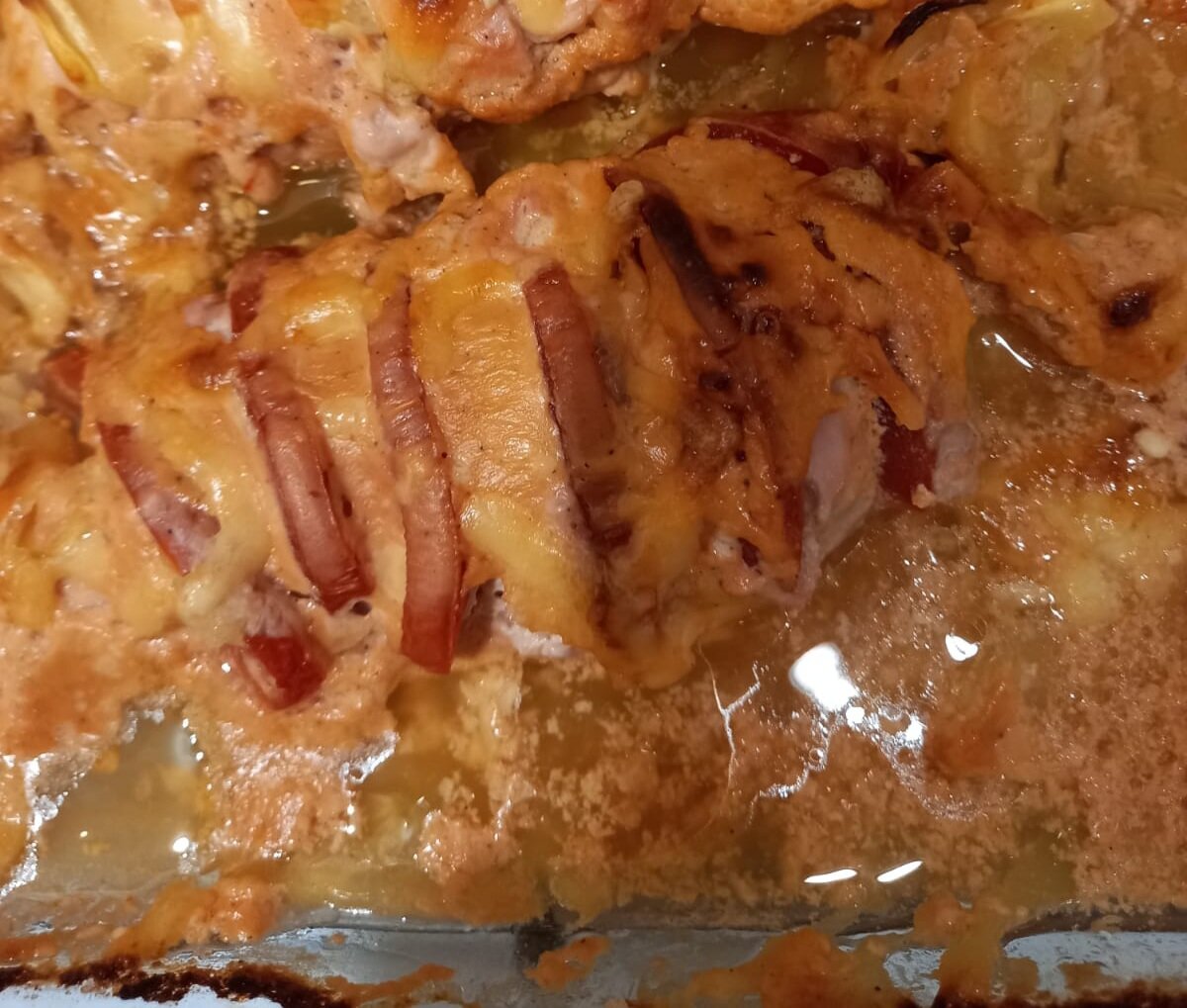Запечённая курочка,фото автора!
