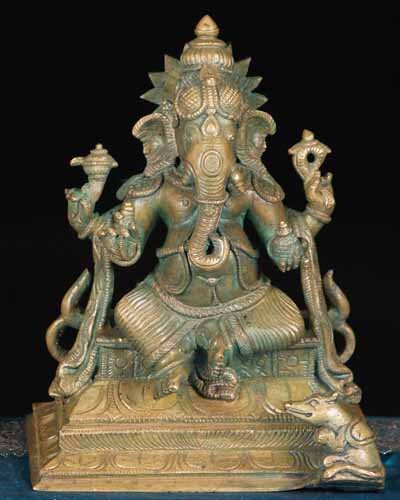 Скульптура Кшипра Ганапати. Фото: lotussculpture.com