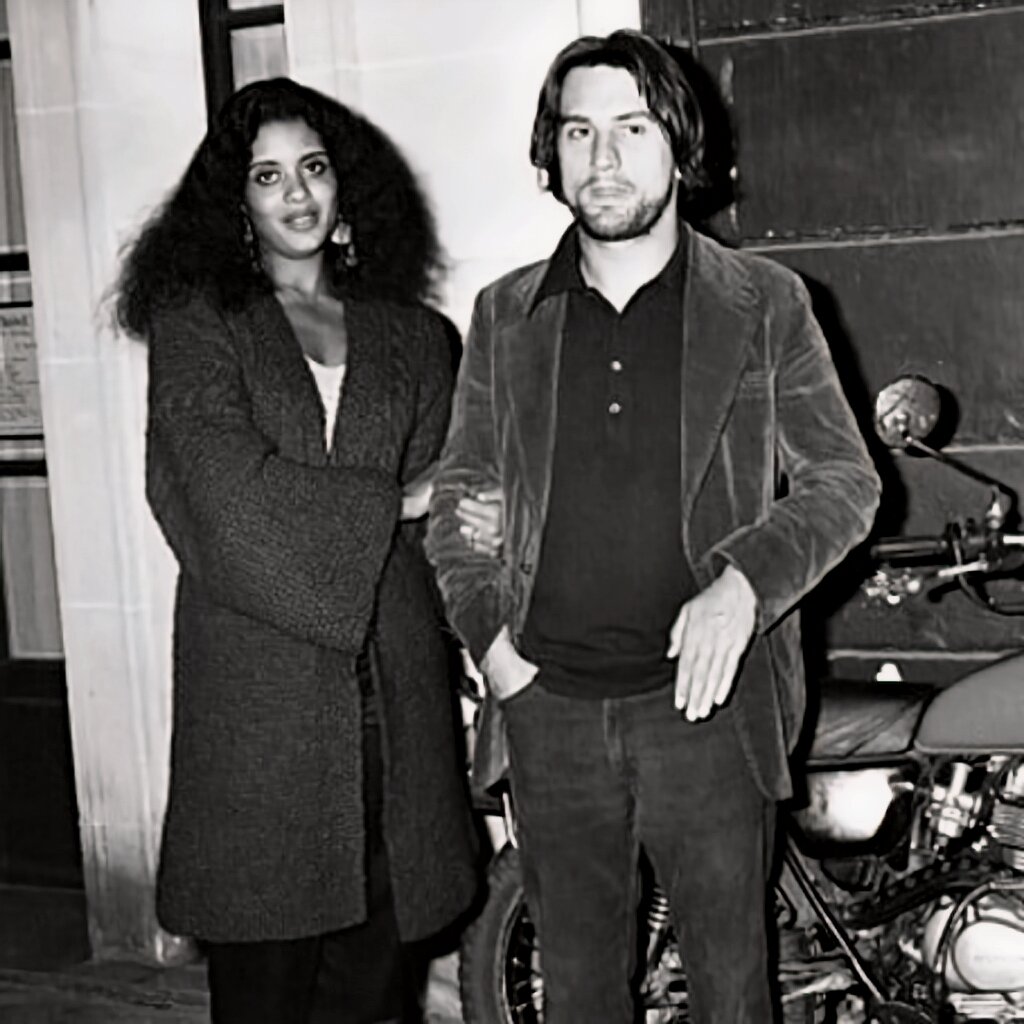 Роберт Де Ниро и Дайан Эббот, 1976 г