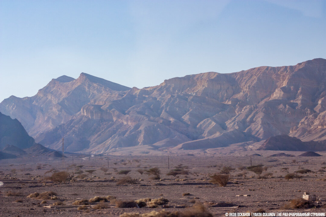 Пустыня Негев, место многих событий Ветхого Завета