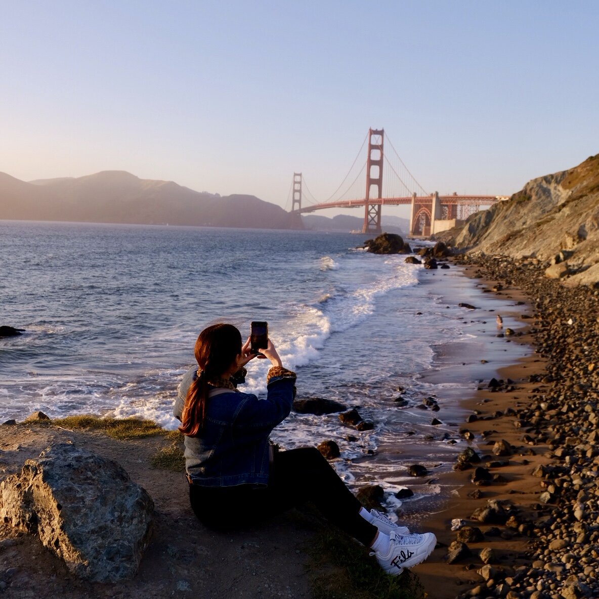 Golden Gate Bridge. Photo by @mrs.mamontova
