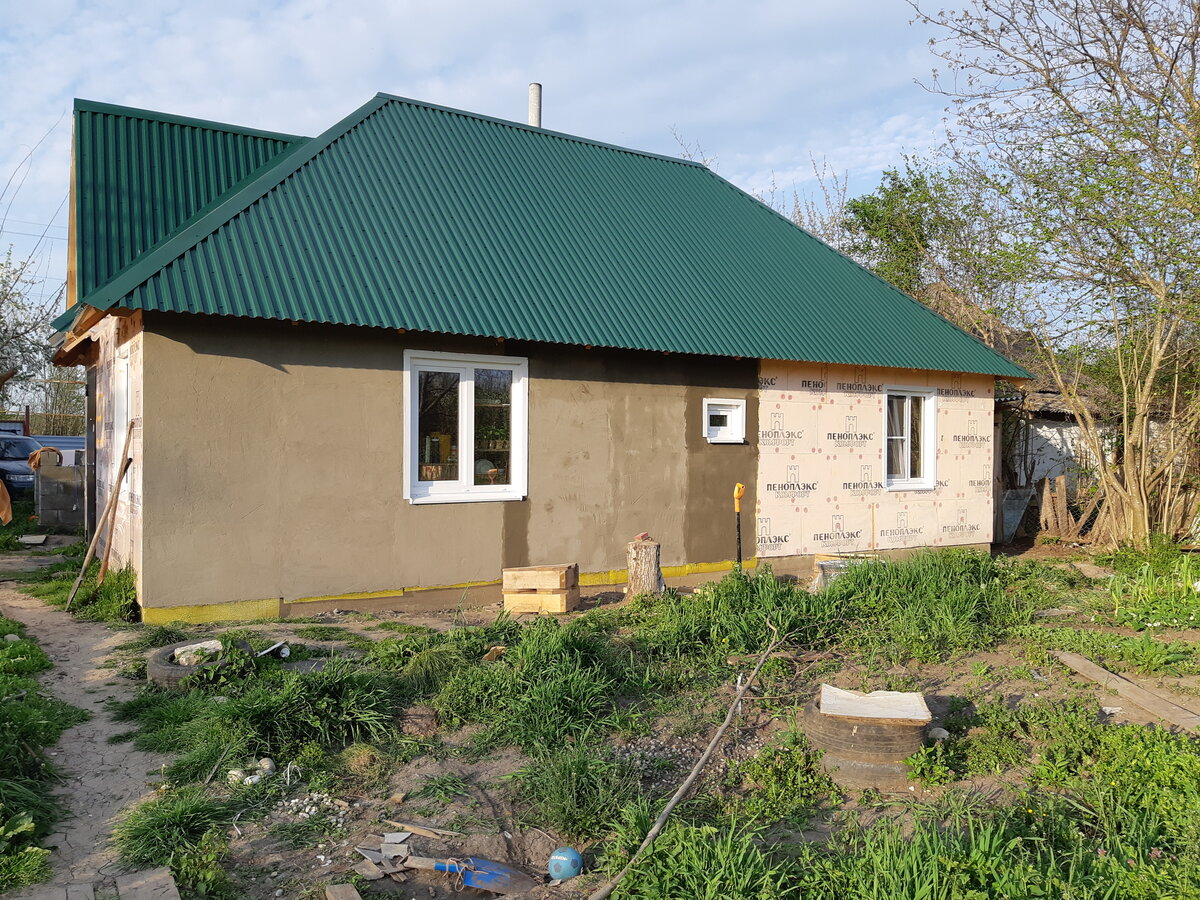 По началу не делал нахлест сетки, но потом исправился