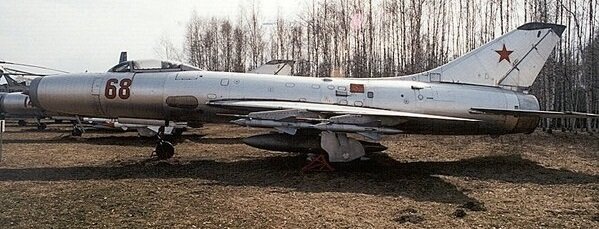 Су-9 в центральном музее Военно-воздушных сил