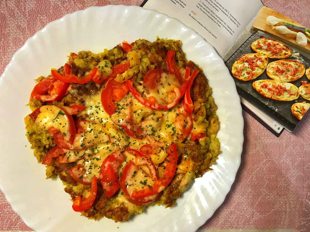 цветная капуста рецепты диетическая пицца фото 104