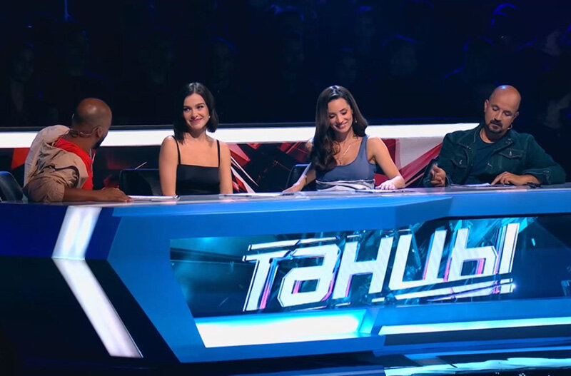 Темникова на шоу "Танцы" на ТНТ