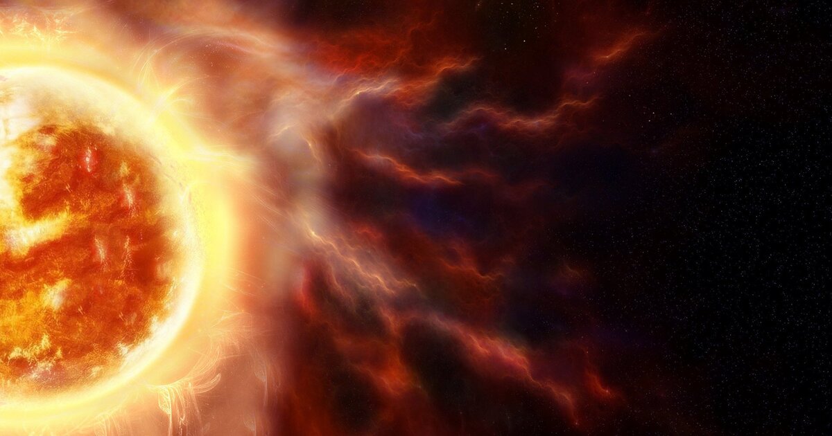 Магнитные аномалии красного карлика