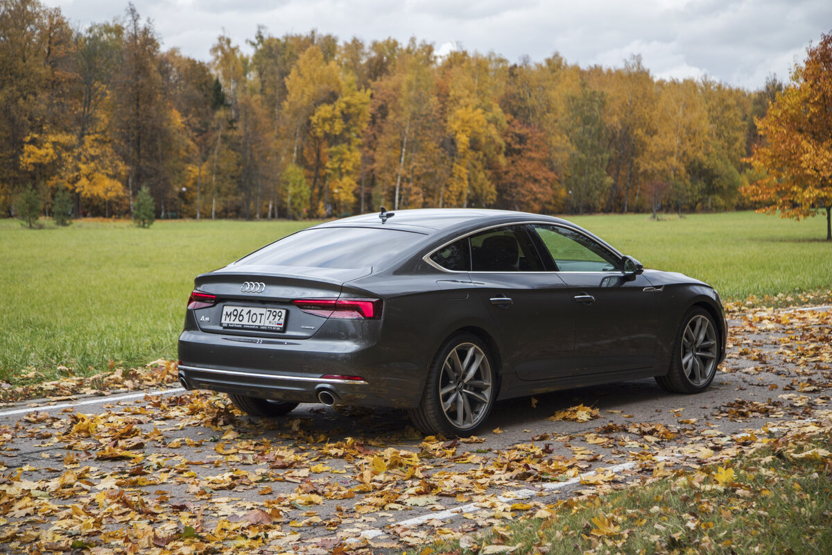 Audi a5 2017 желтая