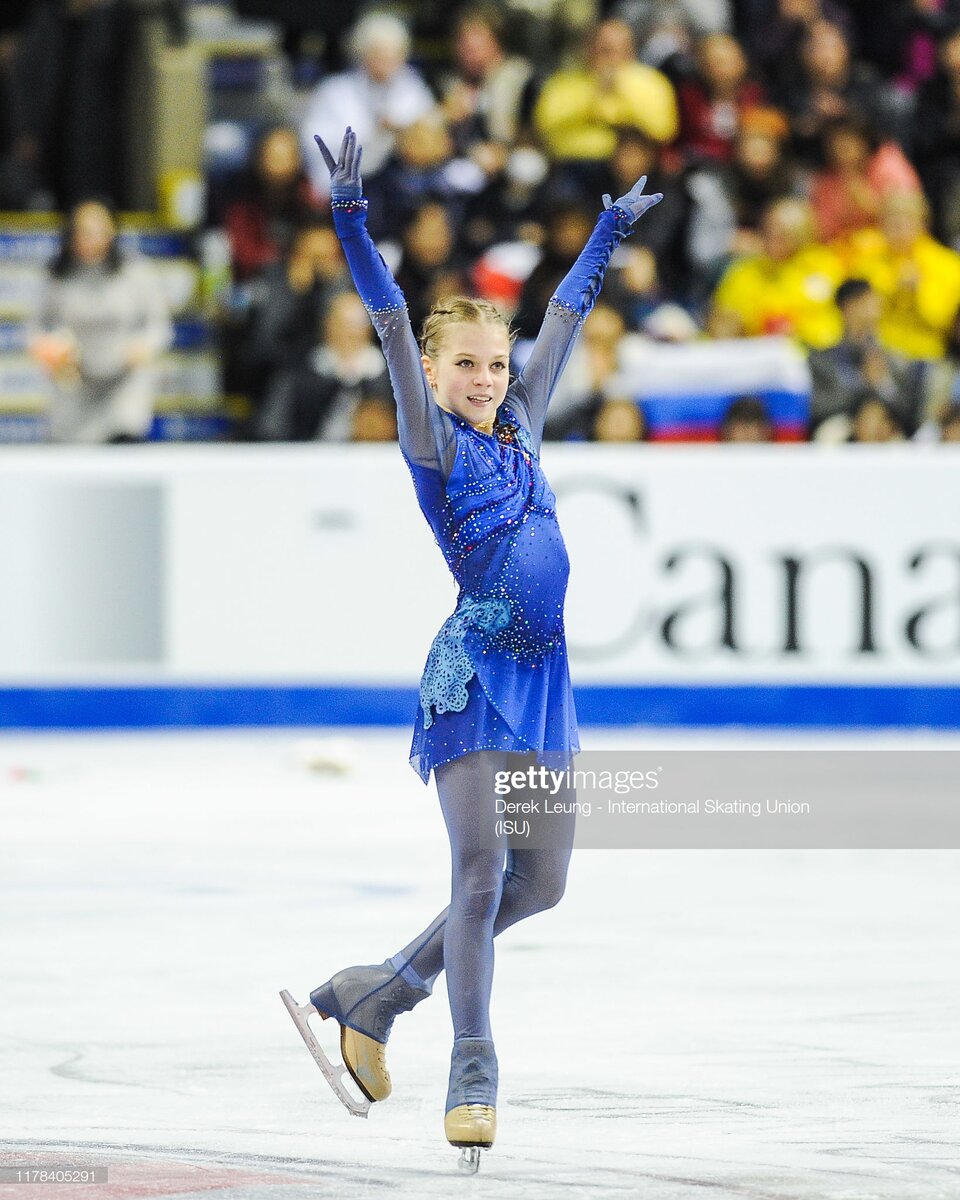 Александра Трусова, фото с gettyimages.com