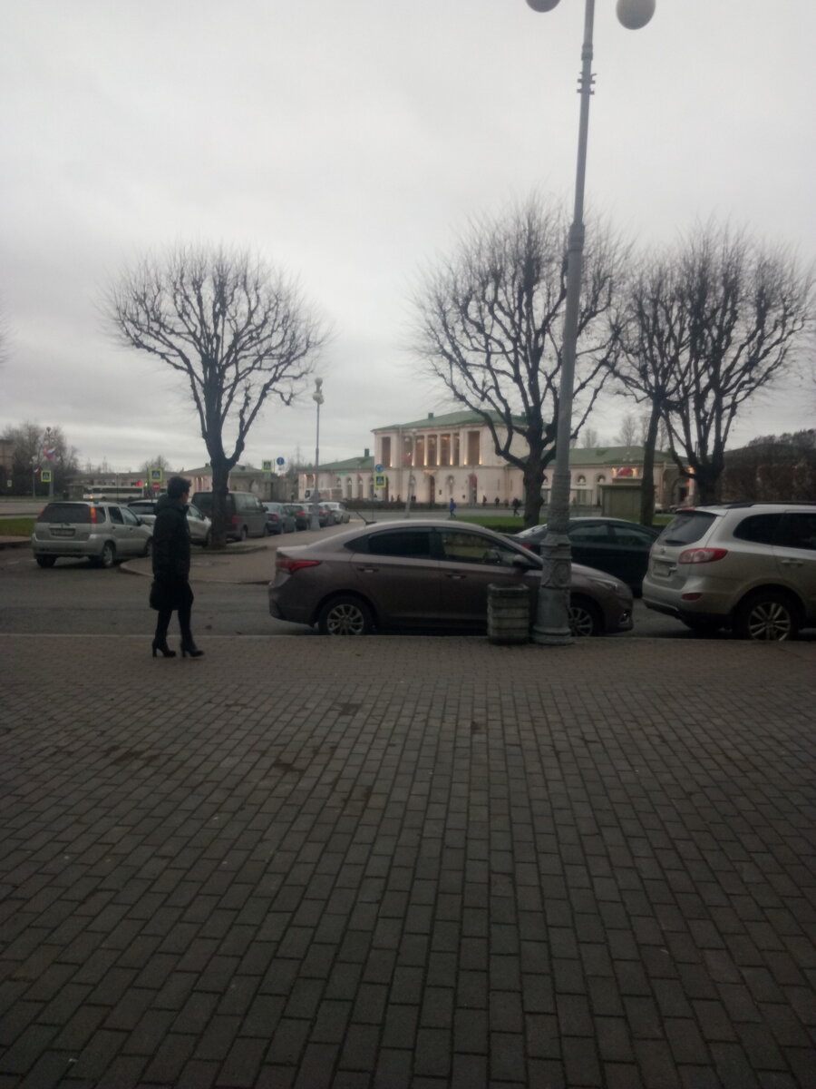 Серое небо над Царским селом.