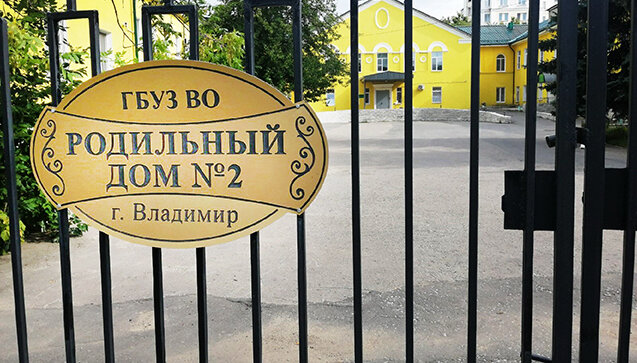 ГБУЗ ВО Родильный дом № 2, Владимирская область 
Фото: https://vladimirnews.ru/