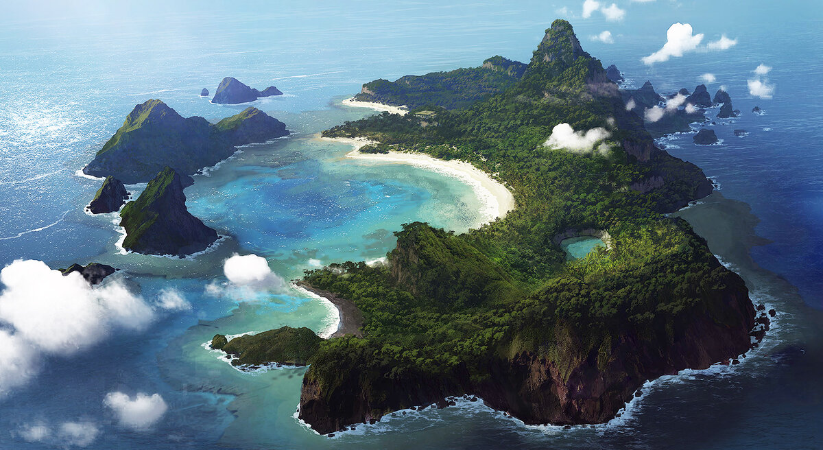 Фанарт. Острова. Источник img1.joyreactor.cc