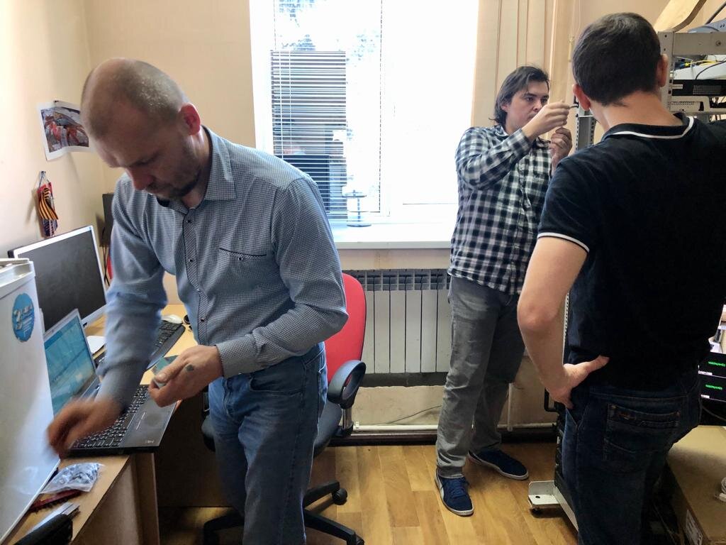 Установка оборудования