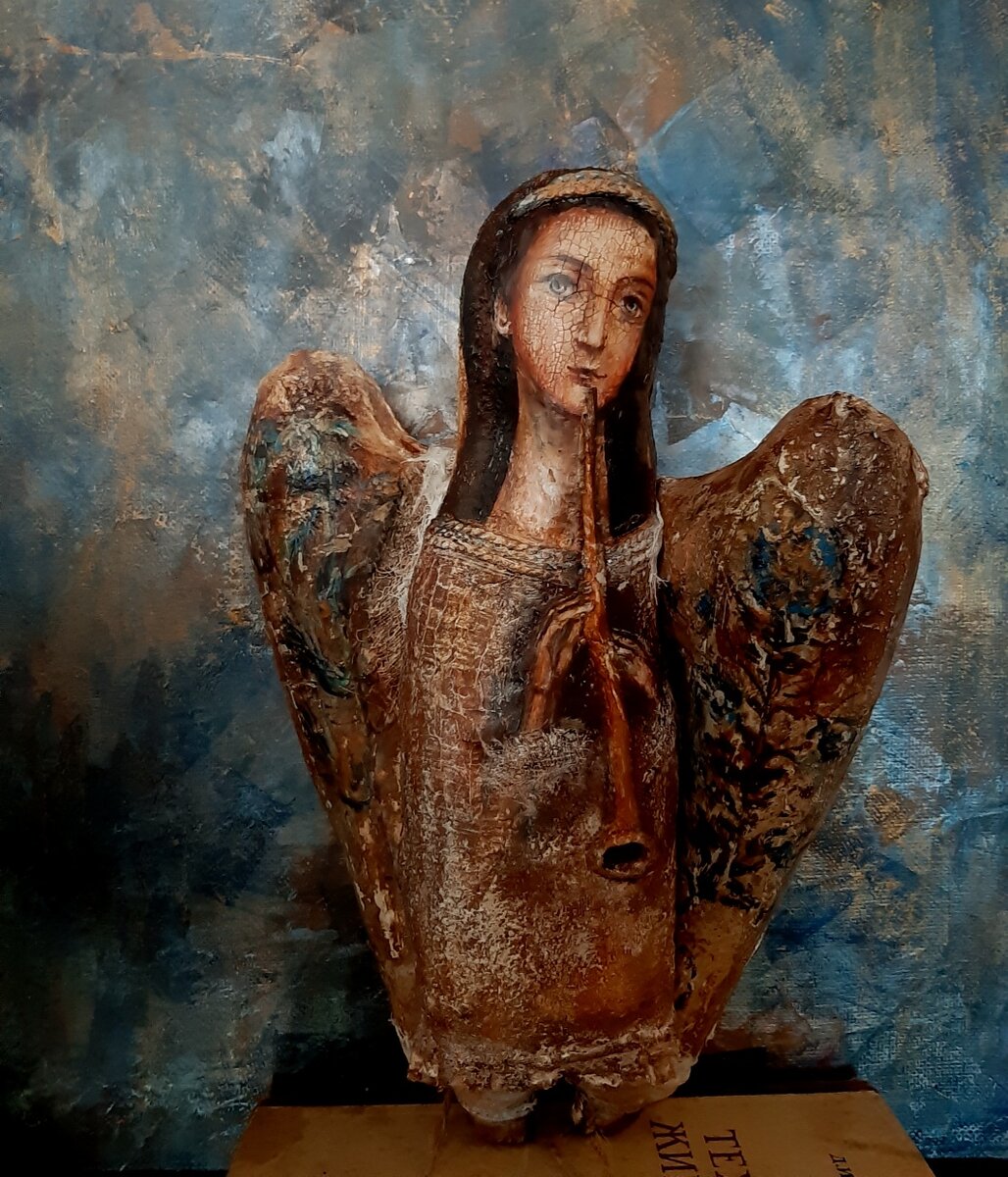 "Ангел с дудочкой", автор Наталья Шипорина