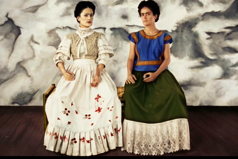 "Две Фриды", кадр из фильма "Фрида"