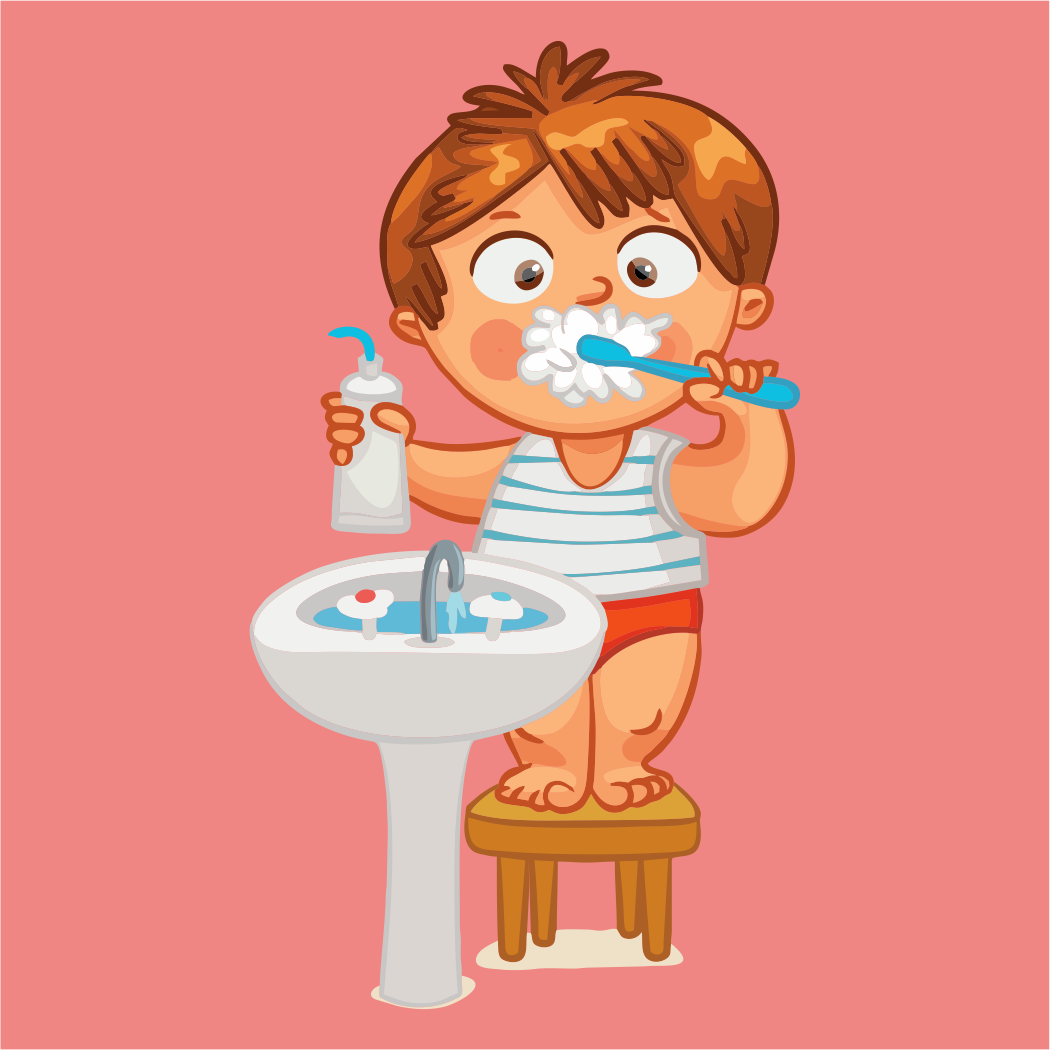 Гигиенические процедуры ребенка