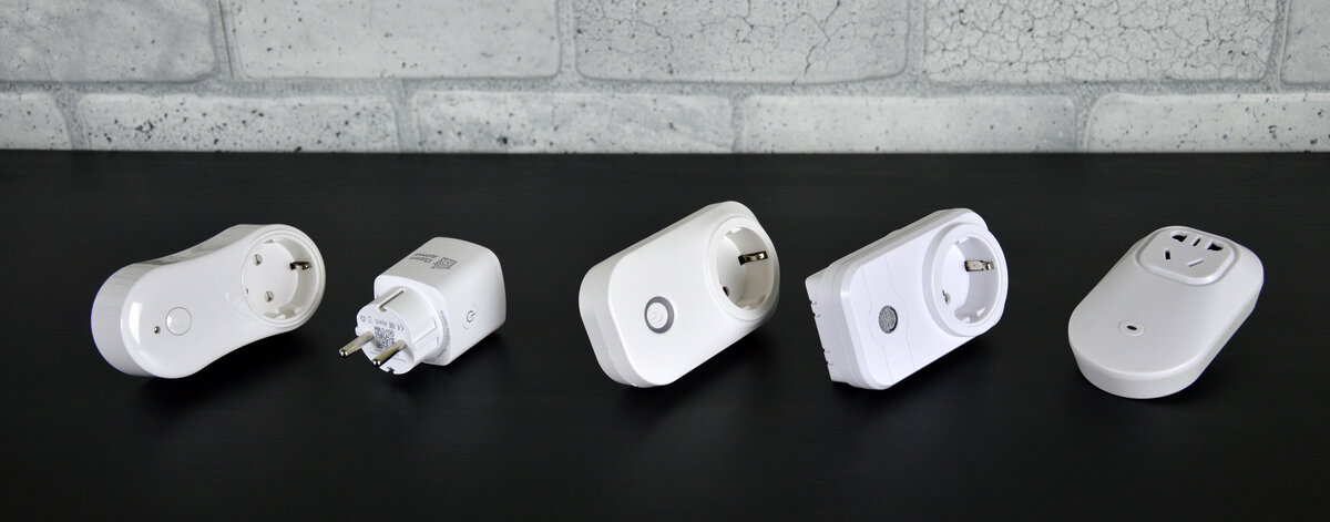 5 приобретенных мною розеток