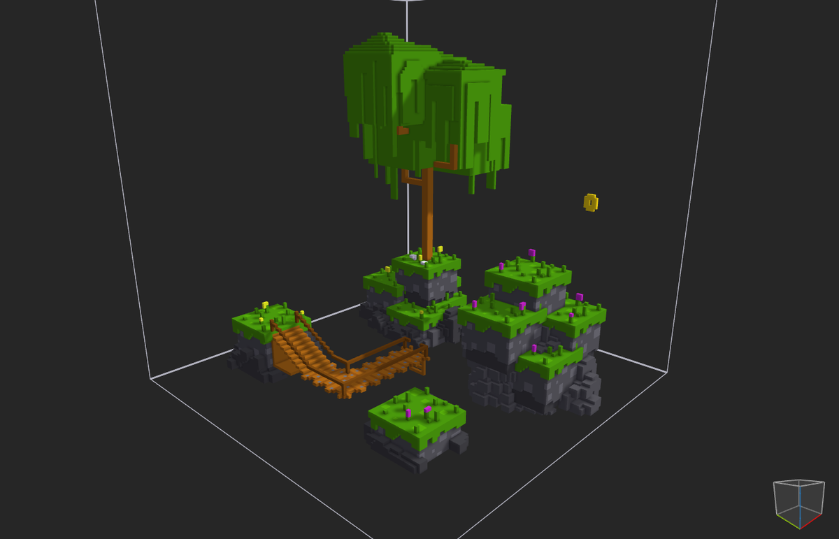 Всего за пол часа вы сможете создать такой вот уровень для своей игры.