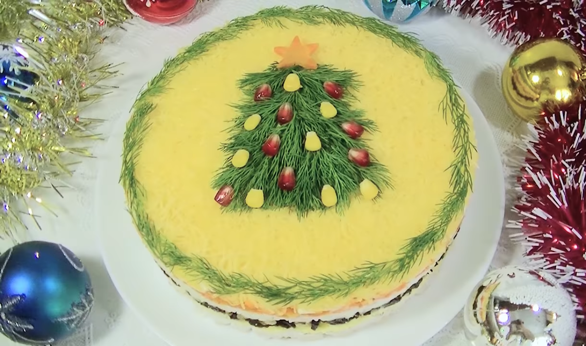                                                        Салат "Елочка"