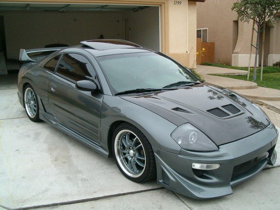 Mitsubishi Eclipse 1997 розовый