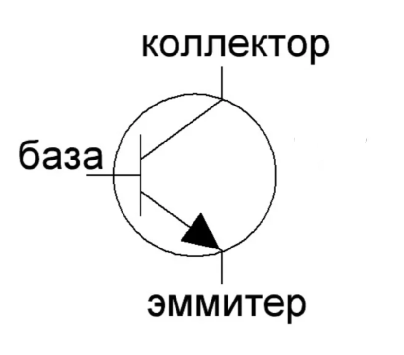 Биполярный транзистор картинка
