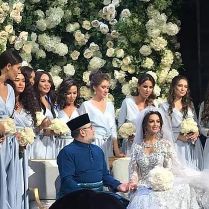  Свадьба Мухаммада V и Оксаны.