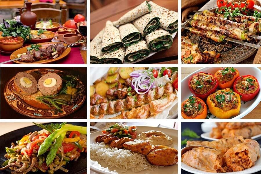 Кулинарная книга: Армянская кухня: Закуски: салат 