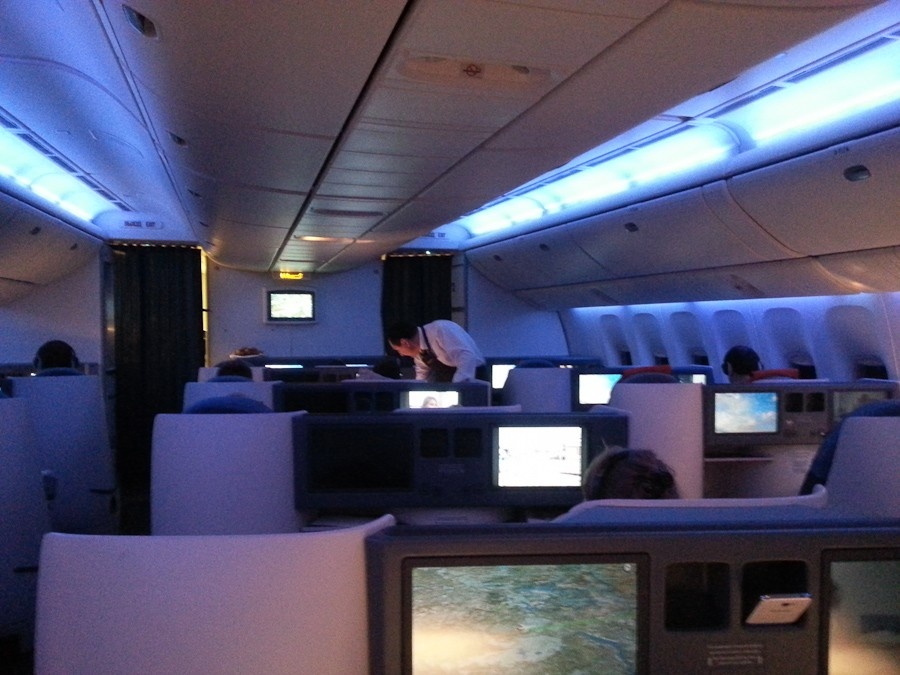 Салон Боинг 777-300ER Аэрофлота