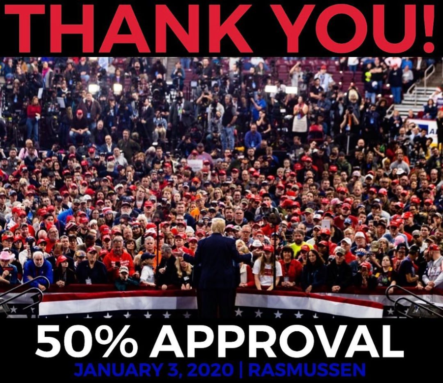 Фото с официальной страницы Президента США Дональда Трампа в социальной сети Инстаграм.