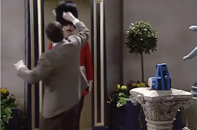 Кадры из "Мистер Бин" .Взято из открытых источников