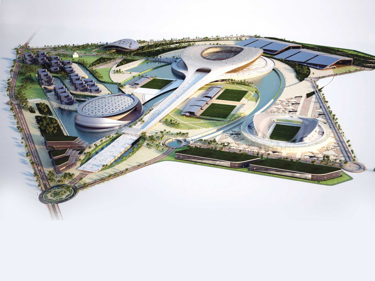 Olympic Park Dubai Sport City. Стадион Багдад Ирак. Стадион, Багдад, Ирак Корбюзье. London Masterplan.