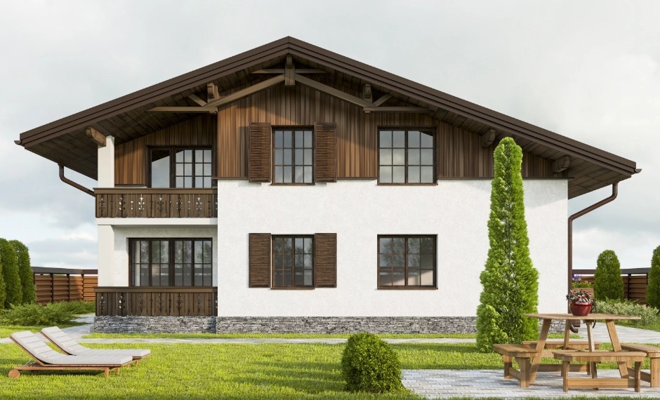 Прикольный домик)