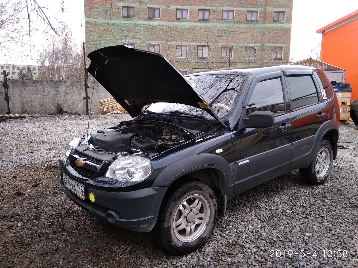 Замена расширительного бачка Chevrolet Niva в Волгограде