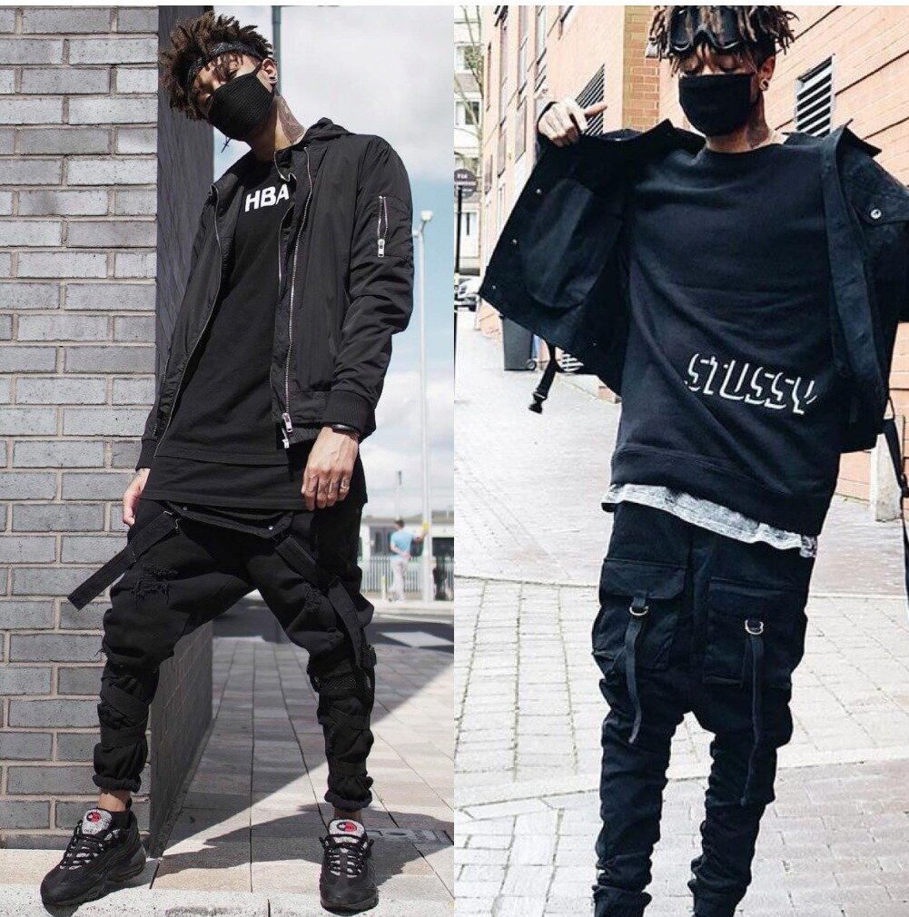 Techwear стиль Scarlxrd