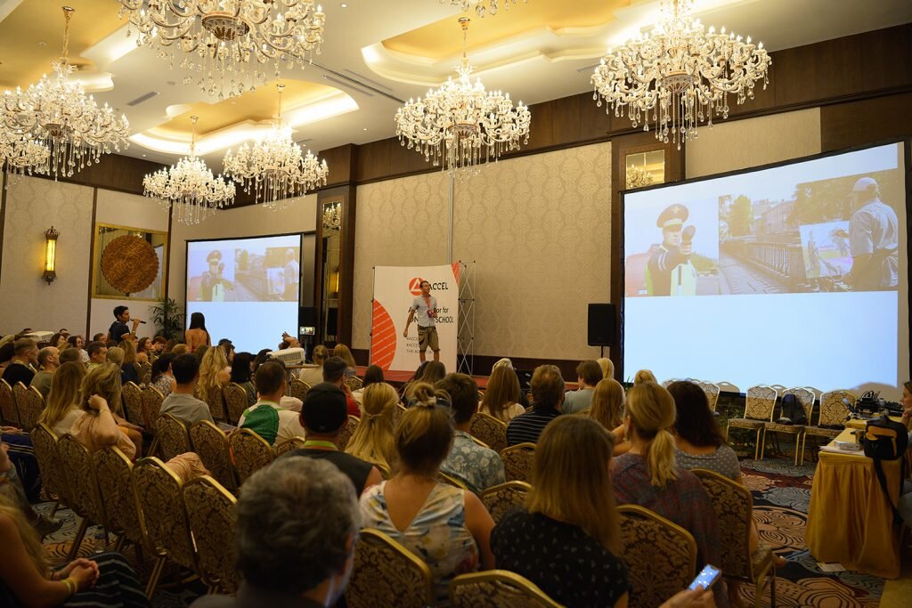 Конференция проходила в огромном отеле в сердце Бали 