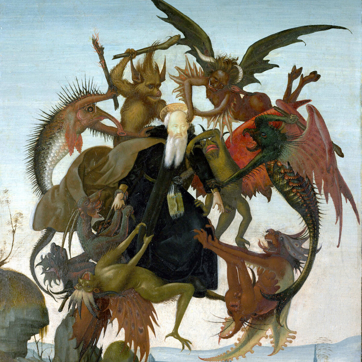 «Мучения святого Антония», Микеланджело