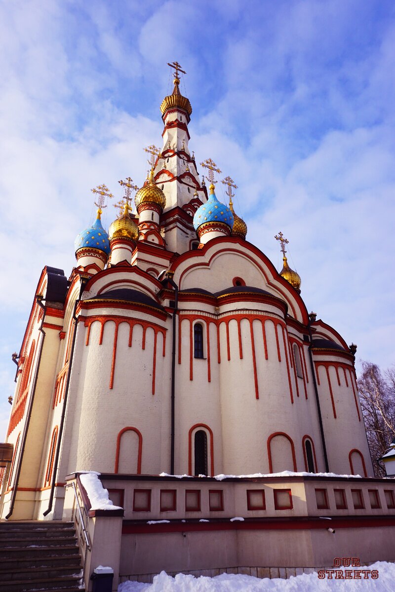 Рисунок собор Георгия Победоносца Курск