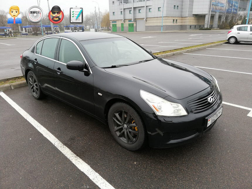 Infiniti G35x 2008 года