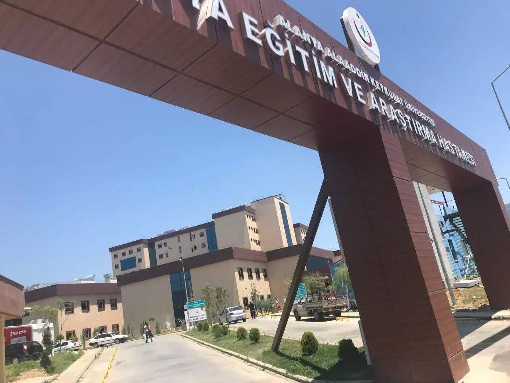 Гос больница Алаадин Кейкубат в р-не Оба