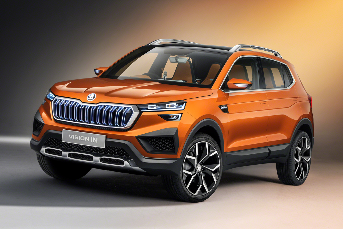Новый кроссовер Skoda Vision IN. 1/3. Источник фото: autoexpress.co.uk
