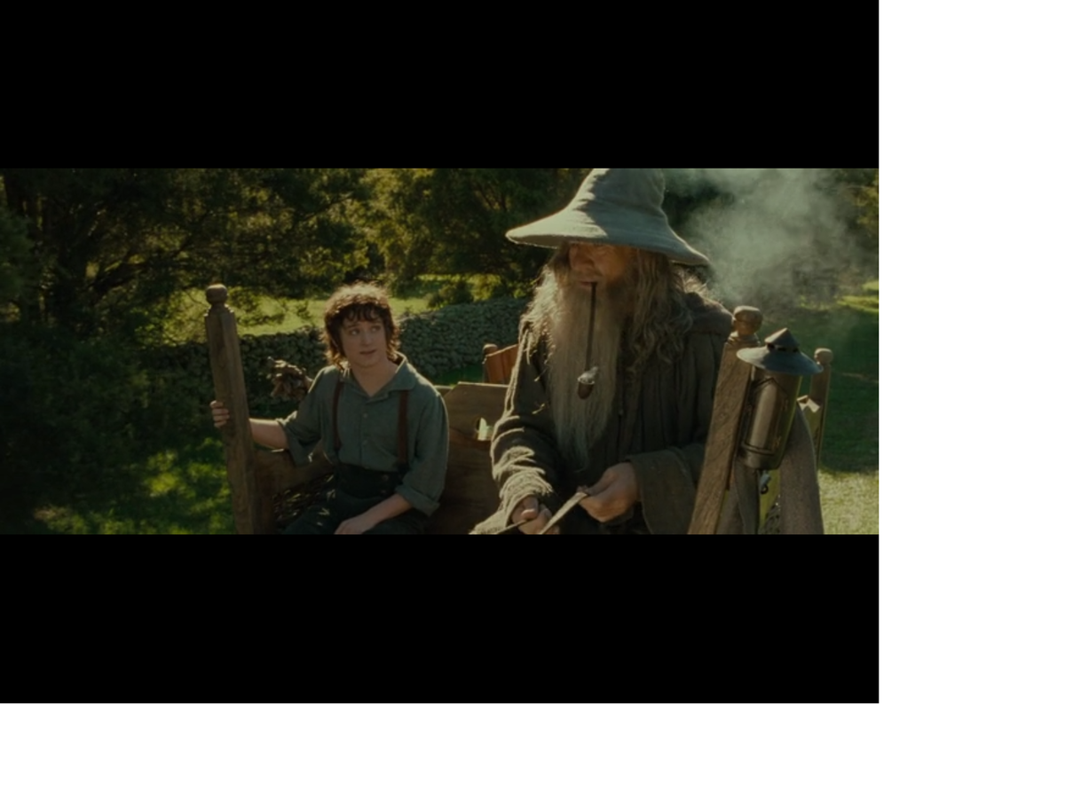 Кадр из фильма "Властелин колец"