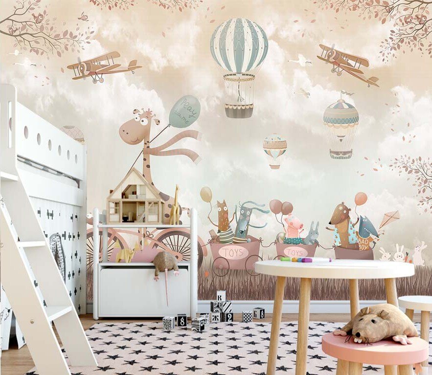 Использование фотообоев в детской комнате более чем актуально! С помощью них можно погрузить настоящую сказку ребенка.