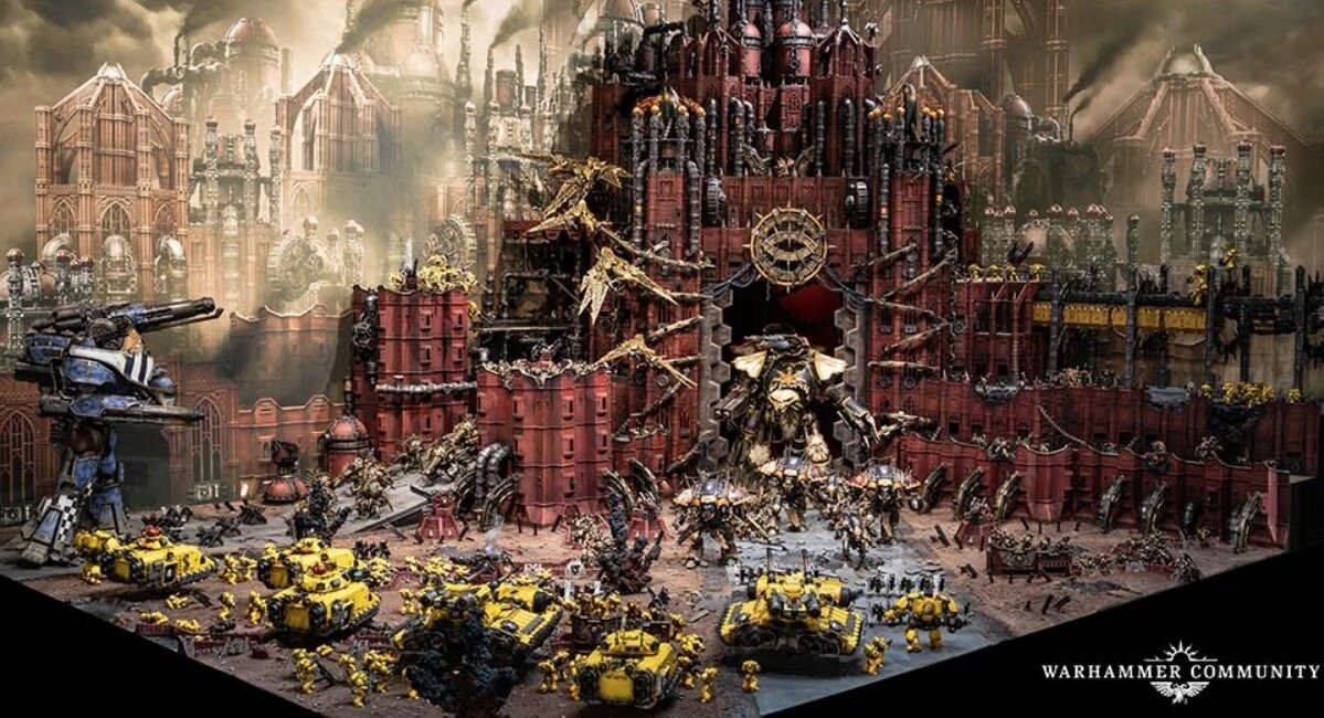 Warhammer 40000 хронология. Вархаммер 40000 имперские кулаки. Warhammer 40k крепость диорама. Warhammer 40k Apocalypse. Диорамы Warhammer 40k.