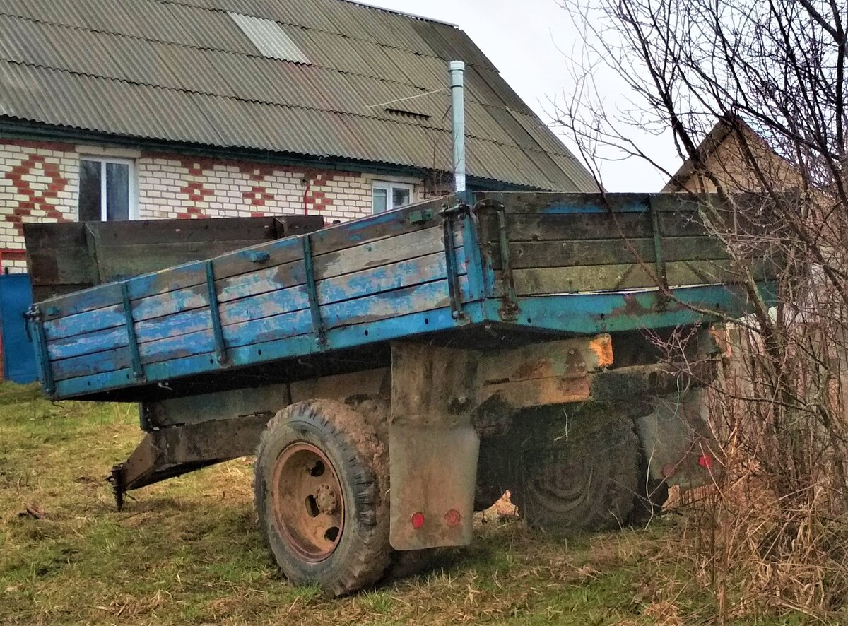 Прицеп из газ 53 своими руками