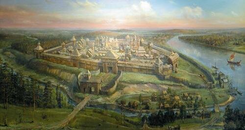   Древняя Москва Далекий-далекий 1147 год.