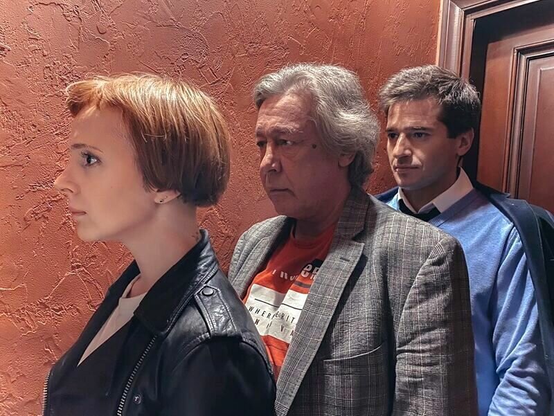 С Дарьей Белоусовой и Иваном Стебуновым