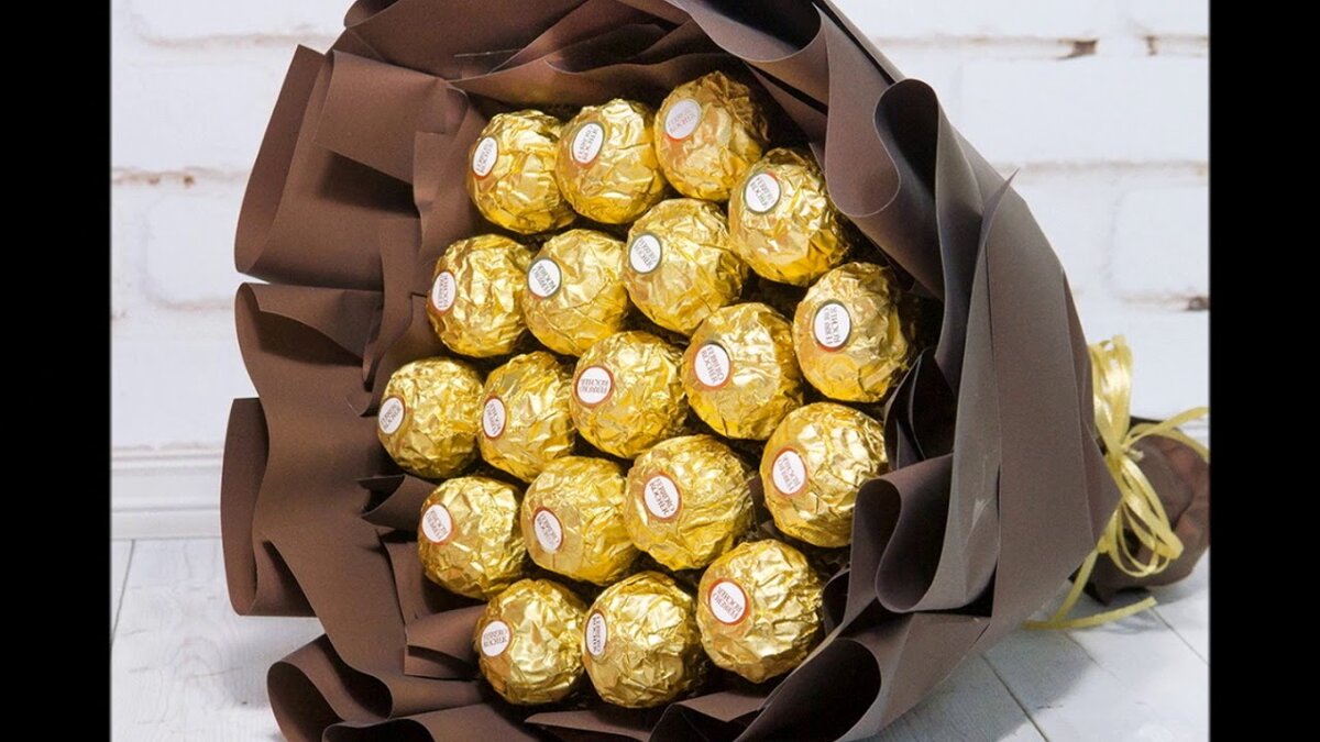 Букет из конфет