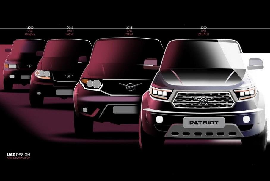 Иллюстрация UAZ Design