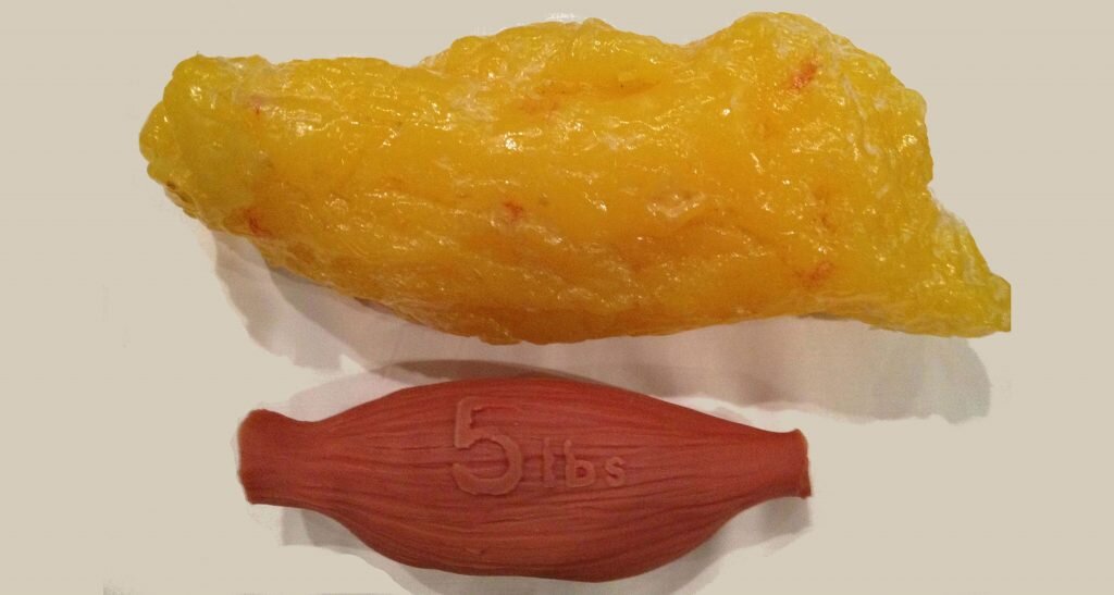 1 кг мышц и жира 